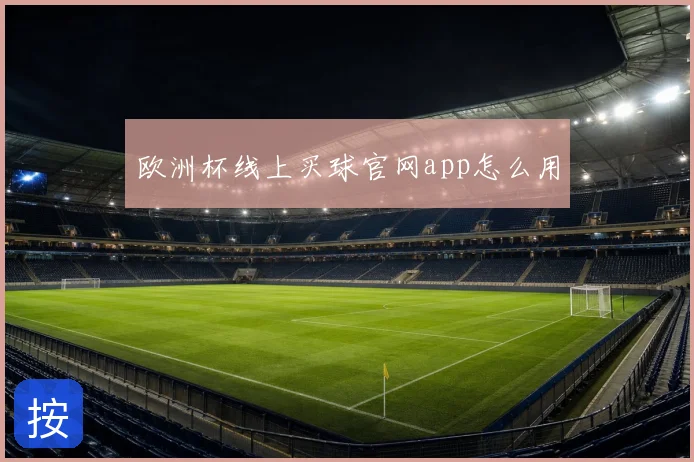 欧洲杯线上买球官网app怎么用