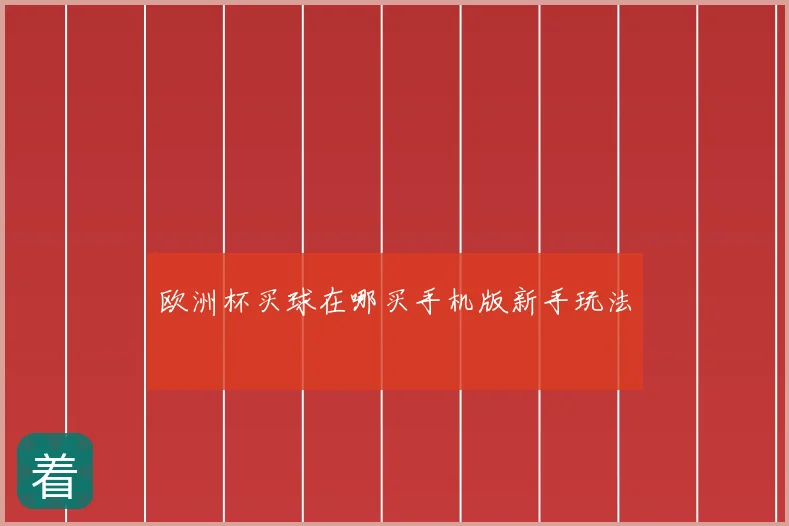 欧洲杯买球在哪买手机版新手玩法